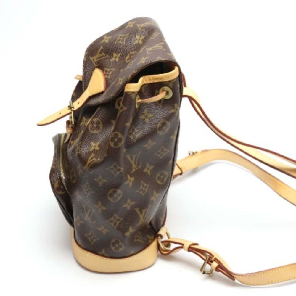 LOUIS VUITTON Authentic Brown Monogram Backpack - Picture 3 of 15